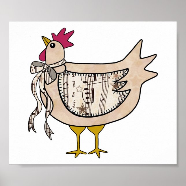 Country Chicken Poster (Front)