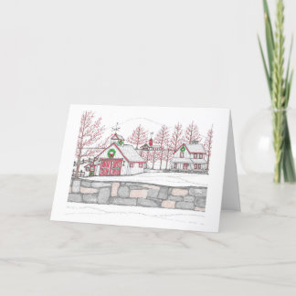 Country Christmas 5x7 Card