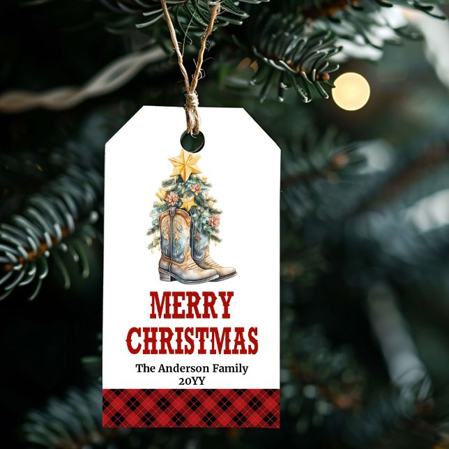 Country Christmas gift tag horseshoe custom name (Country Christmas gift tag horseshoe custom name

)