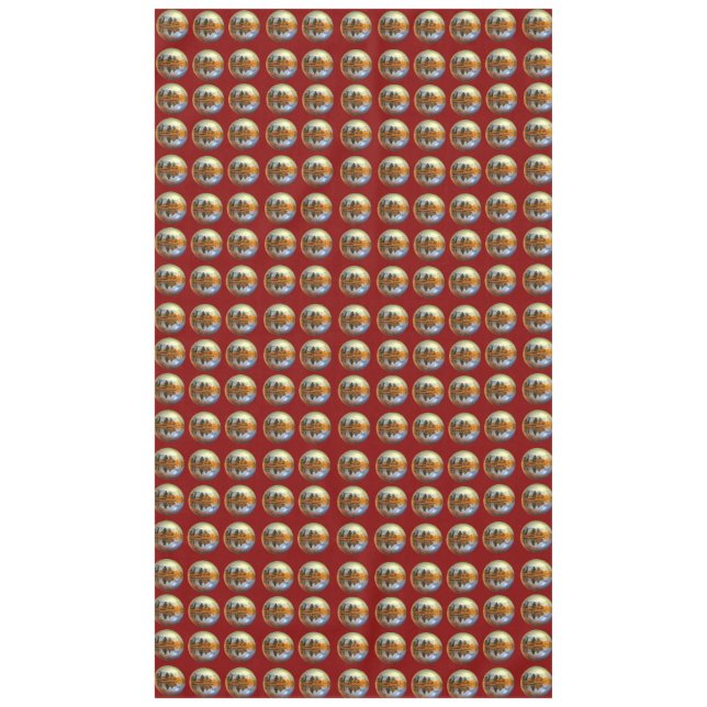 Country Christmas  Tablecloth (Front)