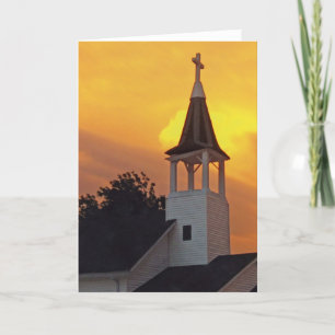 Country Church Card