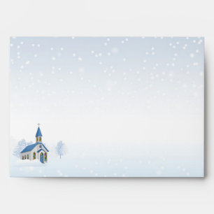 Country Church Enveloppe renard de Noël