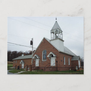 Country Church Postcard