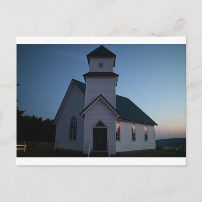 Country Church Postcard (Front)