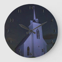 COUNTRY CHURCH UNDER THE STARS