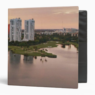 Country Club at sunset, Aventura, Florida Binder