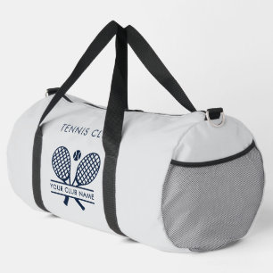 Country Club Name Tennis Team Swag Custom Duffle Bag
