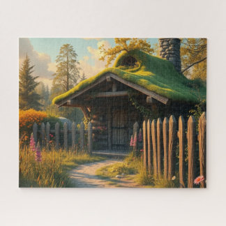 Country Cottage Jigsaw Puzzle