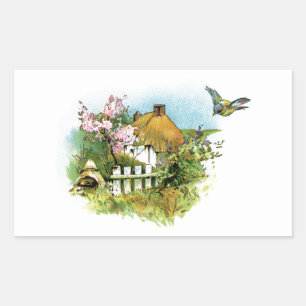 Country Cottage Sticker