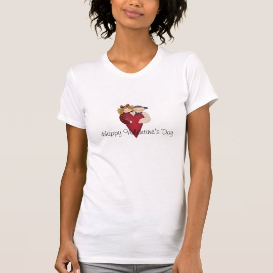 Country Couple - Happy Valentine's Day Tee