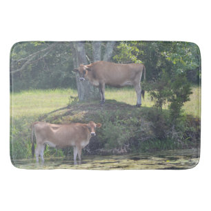 Country Cow Bath Mat