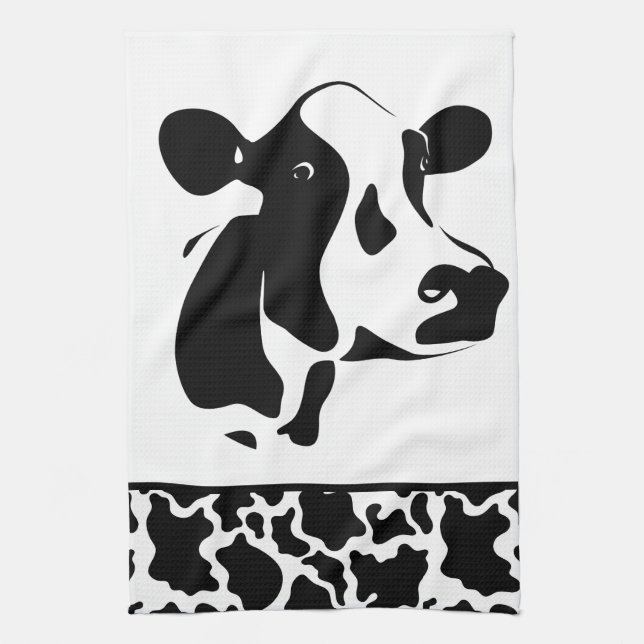 Country Cow Kitchen Towel (Vertical)