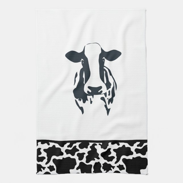 Country Cow Kitchen Towel (Vertical)