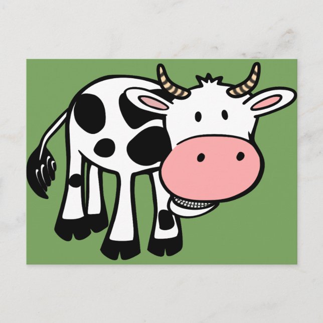country cow postcard (Front)