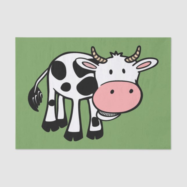 country cow tissue paper (Front)