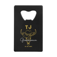 Country Cowboy Personalized Groomsmen Monogram