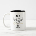 Country Cowboy Personalized Groomsmen Monogram Two-Tone Coffee Mug<br><div class="desc">Personalized gifts for groomsmen with old western cowboy theme. Decorated with cowboy hat with vintage western font. Text and background colour are editable using the Design Tool to fit your occasion. Get this customize gift for wedding,  bachelor party,  engagement party or any other special occasions.</div>
