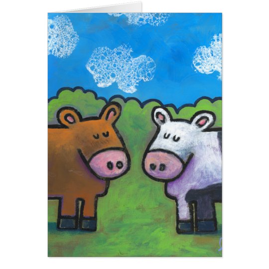 Country Cows Card