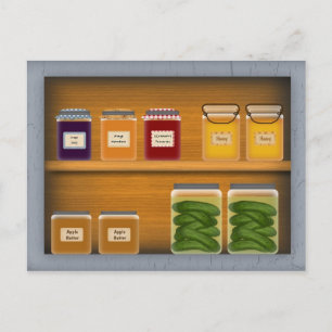 Country Cupboard Recipe Card