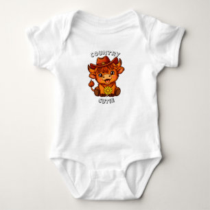COUNTRY CUTIE BABY BODYSUIT