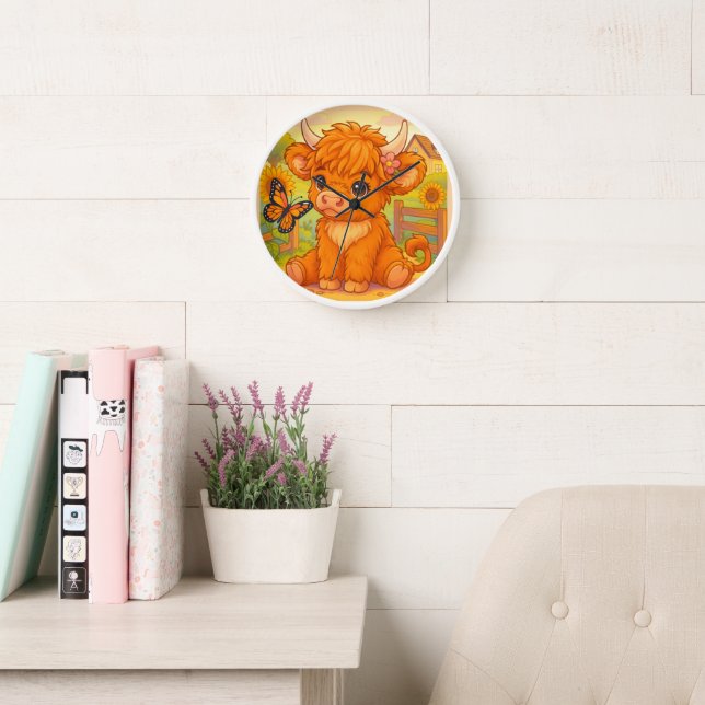 COUNTRY CUTIE CLOCK (Reading Room)