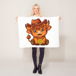 COUNTRY CUTIE FLEECE BLANKET