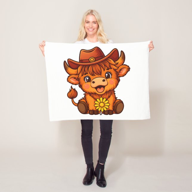 COUNTRY CUTIE FLEECE BLANKET (In Situ)