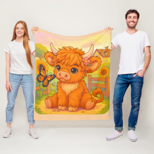 COUNTRY CUTIE FLEECE BLANKET