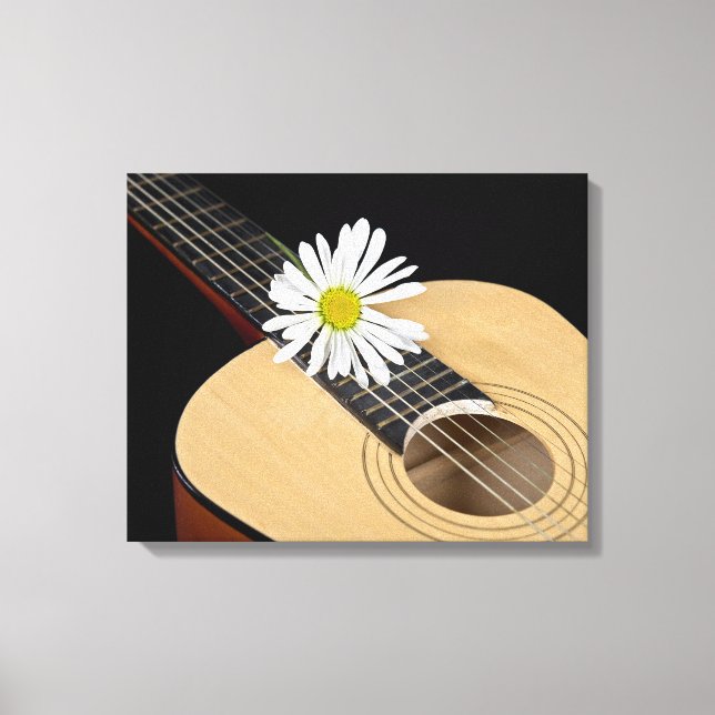 Country Daisy Canvas Print (Front)