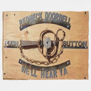 COUNTRY DOORBELL FLEECE BLANKET