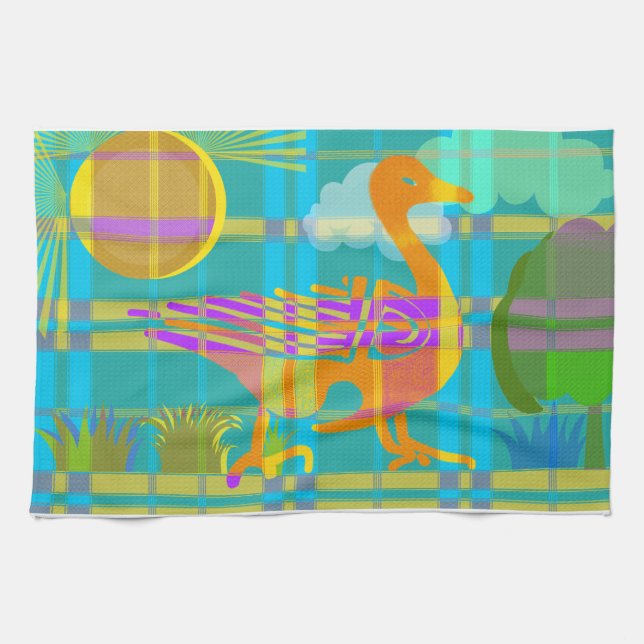 Country Duck Kitchen Towel (Horizontal)