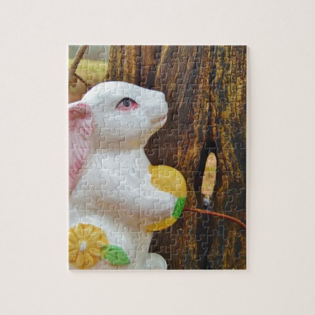Country Easter Bunny Jigsaw Puzzle (Vertical)
