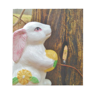 Country Easter Bunny Notepad