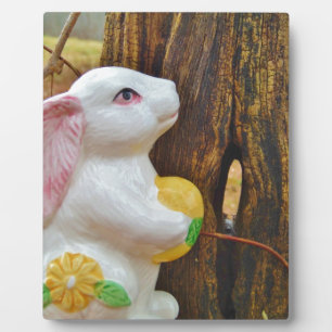 Country Easter Bunny Plaque