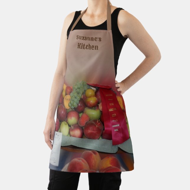 Country Fair Fruit Prize Personalized Apron (Insitu)