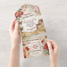 Country Farm Party Invitation