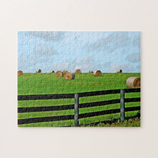 Country Farm Pittoresque Jigsaw Puzzles Pour Adult (Horizontal)