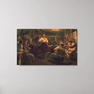 Country Festival, 1881 Canvas Print