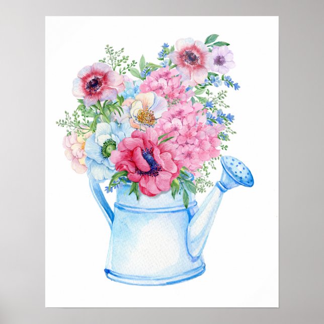 Country Floral Poster (Front)