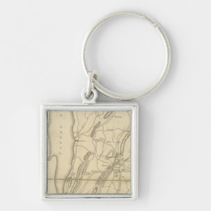 Country from Frog's Point to Croton River Keychain