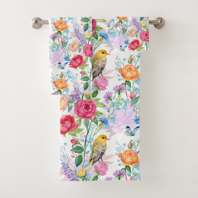 Country Garden  Bath Towel Set (Insitu)