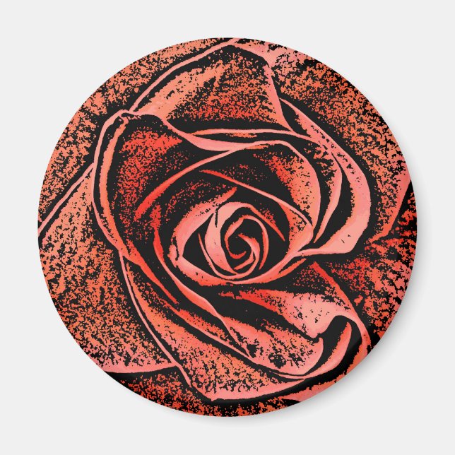 COUNTRY GARDEN FLOWERS MAGNET (Front)
