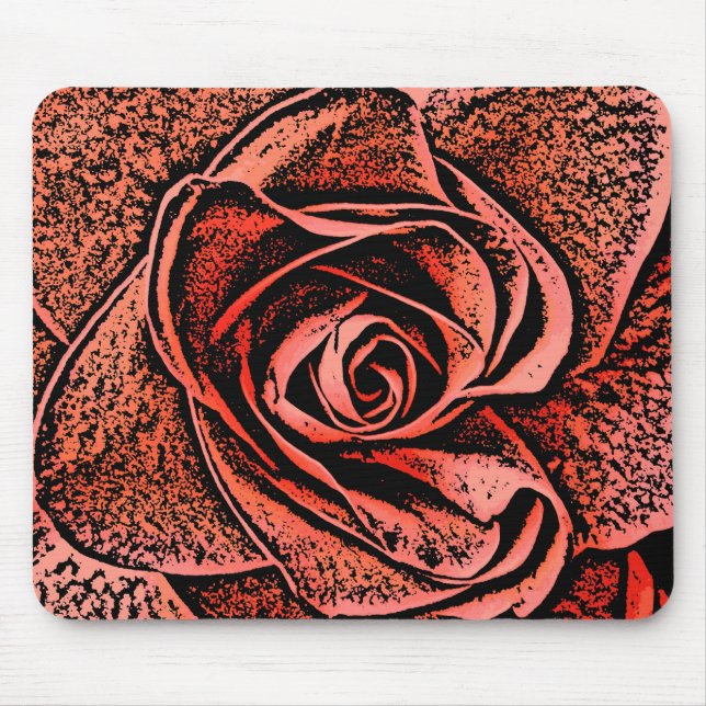 COUNTRY GARDEN FLOWERS MOUSE PAD (Front)