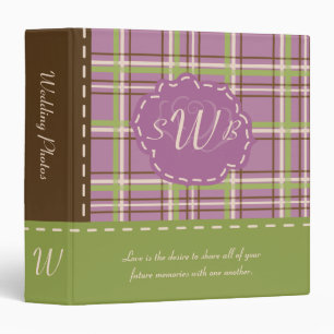 Country Garden Wedding 3-Ring Binder