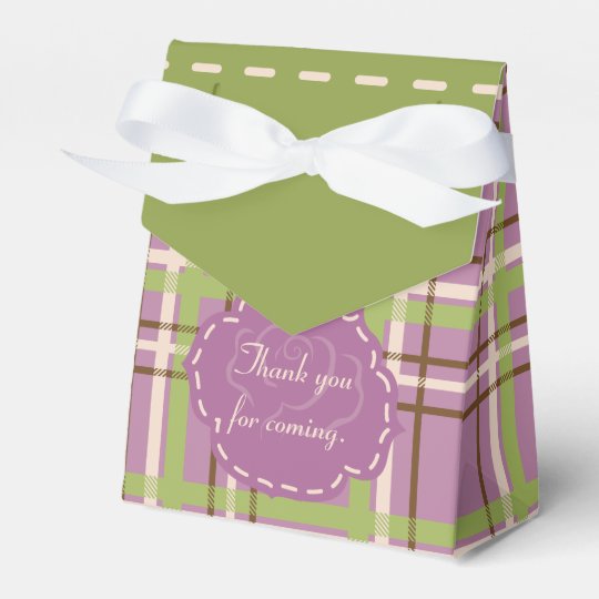 Country Garden Wedding Favour Box