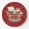Country Gingerbread Chefs Clock