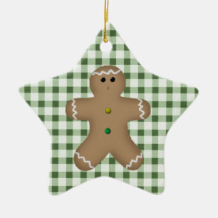 Country Gingerbread Man Ornament