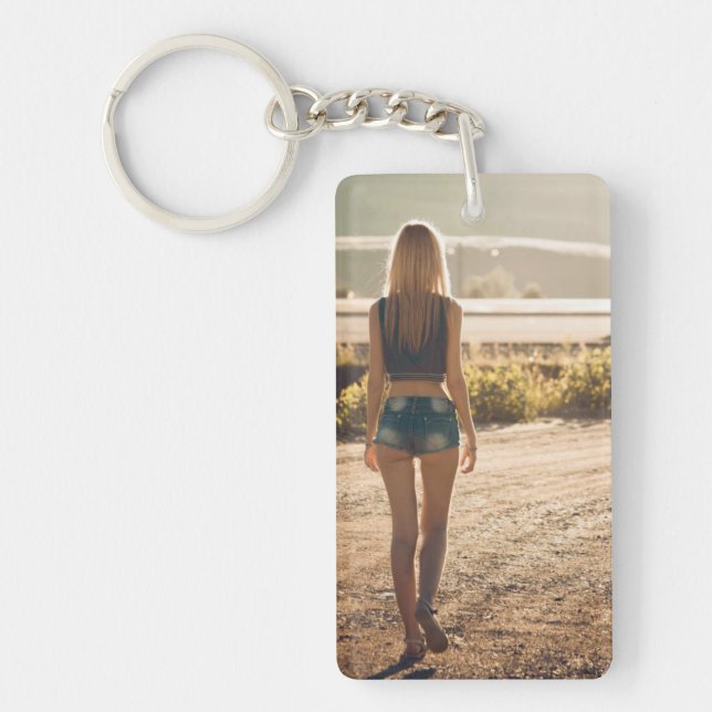 Country Girl Photo Key Chain (Front)
