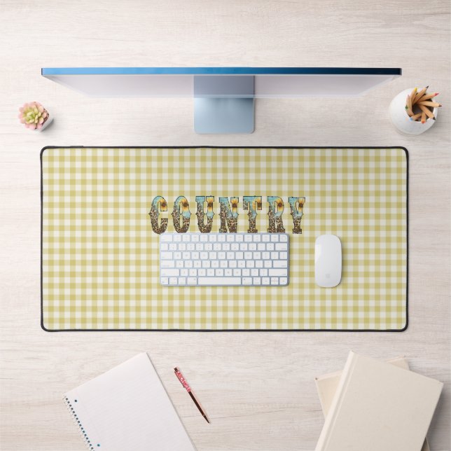  Country Girls Typography Desk Mat (Office 1)