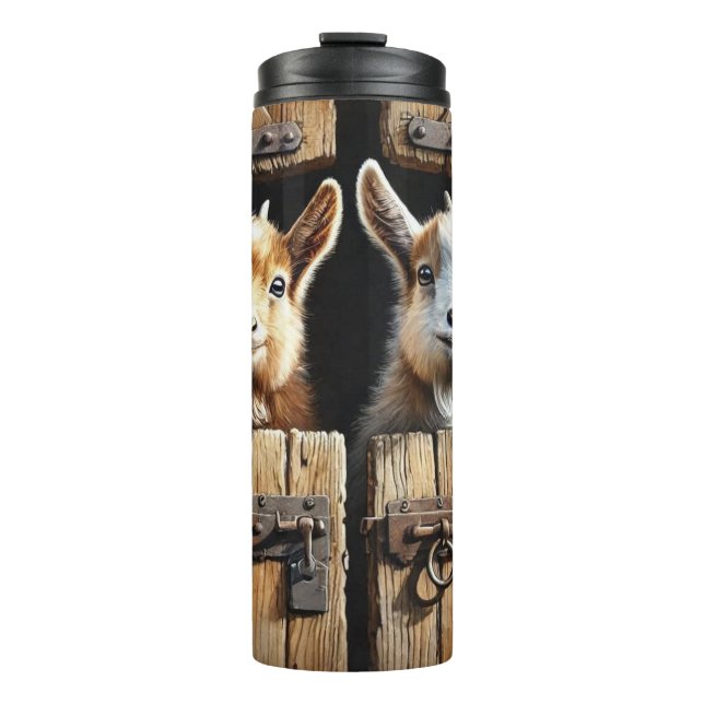 Country Goats Thermal Tumbler (Front)